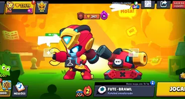 Conta De Brawl Stars Com Muitos Recursos
