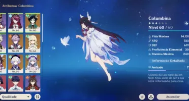Conta genshin impacto venda