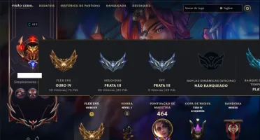 Prata 3 com TODOS os champs e 381 Skins ( ADC / SUP / MID )