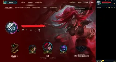 League of Legends conta Low Elo