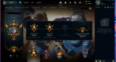 Conta Lol Gold 2, email ok, 71 skins (ultimate), honra 4,2/3