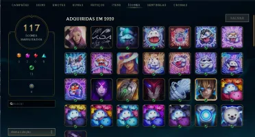 Conta Lol Gold 2, email ok, 71 skins (ultimate), honra 4,2/3