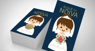50 Raspadinhas Buquê da Noiva - Modelo 03