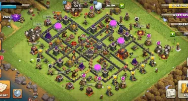Clash of clans cv10 semi Full
