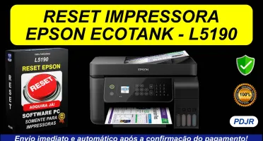 Reset Epson Almofadas com Tinta Cheia - L5190