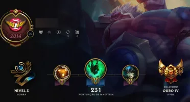 Conta League Of Legends Ouro 4 90 Skins
