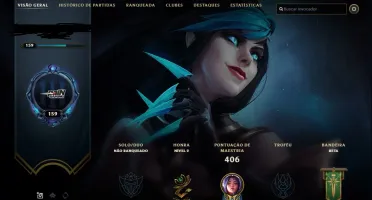 Conta com todos campeões, S3, level 159, 96 skin +ryze triuf