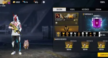 CONTA FREE FIRE ANGELICAL