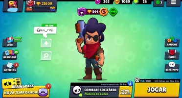 CONTA BRAWL STARS QUASE FULL, 21K DE TROFÉUS, 45/48 BRAWLERS