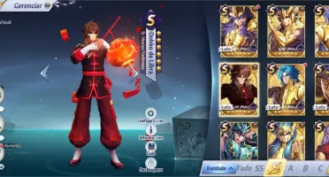 Saint Seiya Awakening - CONTA LVL 56 Servidor A22-Sagitta