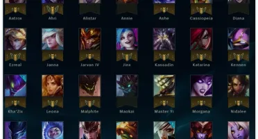conta unranked / 123 champ / skin Rammus Rei (super rara)