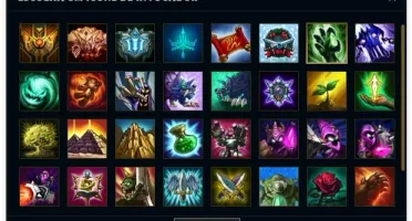 conta unranked / 123 champ / skin Rammus Rei (super rara)