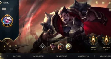 League of legends Wild Rift (LoL) conta barata no ouro