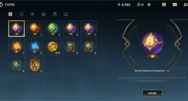 League of legends Wild Rift (LoL) conta barata no ouro