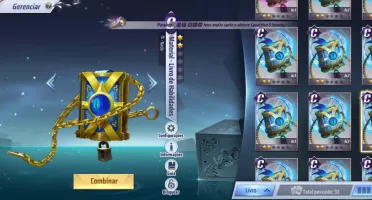 Conta saint Seiya awakening lvl 49 muito upada