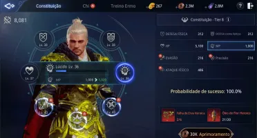 CONTA MIR4 LVL 81 109K SEM CLÃ