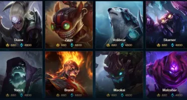 Conta lol com quase todos os campeões
