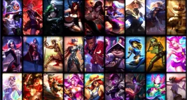 Conta no league of legends com umas 90 skins