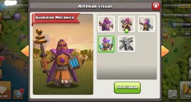 Clash of Clans Centro de vila CV 13 full
