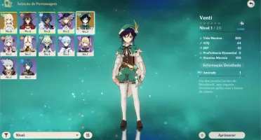 GENSHIN IMPACT / AR 7 / VENTI + 7 SR