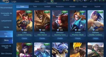 Conta Mobile Legends