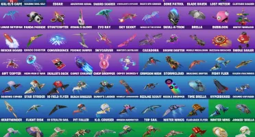 Fortnite 88 Skins | Mizuki | Tony | Lara Croft | Ravena |