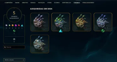 Conta Diamante 1 com 45 Champs e 9 Skins