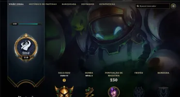 Conta Gold IV - League Of Legends
