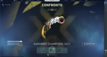 Conta 36 skins (Champions, Sentinelas da Luz, Ancifogo, etc)