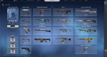 Conta 36 skins (Champions, Sentinelas da Luz, Ancifogo, etc)