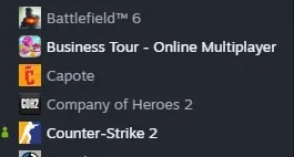 Conta Steam