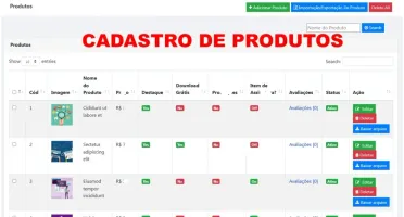 Script Loja Php Para Produtos Digitais - Com Afiliação - Dfg