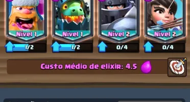 Clash Royale arena 11 com 10 lendárias
