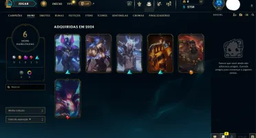 Conta lol Diamante 4 85%WR SEM RISCO DE BANIMENTO!