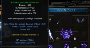 Conta Megamu - Mg 200R Lvl 1013 Str