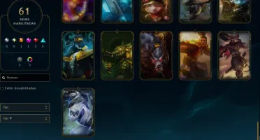 [Entrega Automática] Lol Ouro, 61 Skins, ultimate, mitica...