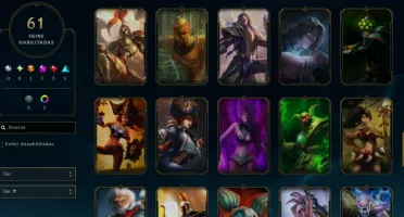 [Entrega Automática] Lol Ouro, 61 Skins, ultimate, mitica...