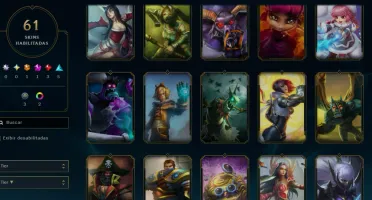 [Entrega Automática] Lol Ouro, 61 Skins, ultimate, mitica...