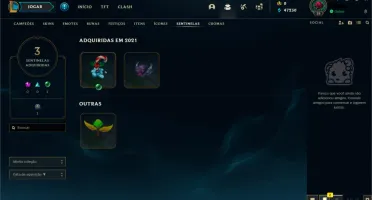 Conta LOL - Diamante IV, 64% de WR(E-MAIL NÃO VERIFICADO)