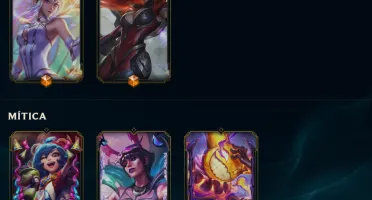 Conta League Of Legends - Lux Elementalista E Miss Fortune