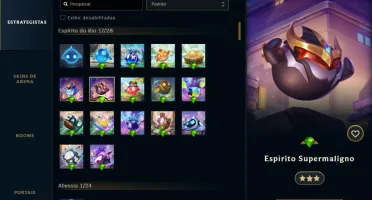 Conta de LoL - conta de 12 anos - 300 skins, todos os champs
