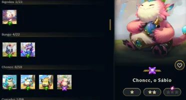 Conta de LoL - conta de 12 anos - 300 skins, todos os champs