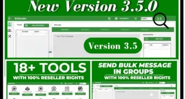 WA Sender 3.5/3.6/3.7 + Key gen