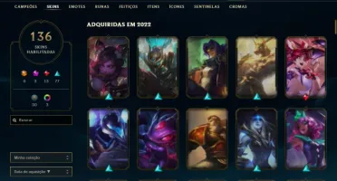 Conta de valorant e lol!
