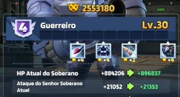 LAST WAR - PROMOÇÃO, +230M Poder, Base 34 - 44M, 34, 32