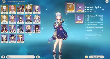 Ayaka + Yae Miko + Itto + Mona (benção ativa e 43 tiros)