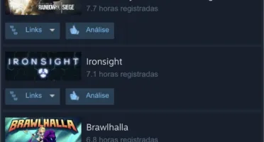 CONTA STEAM NVL 61, VARIOS JOGOS