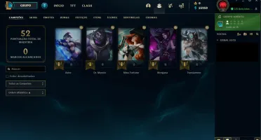 CONTA UNRANKED LVL 30 (SEM USO DE BOT)