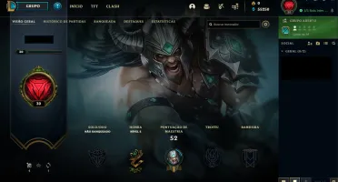 CONTA UNRANKED LVL 30 (SEM USO DE BOT)