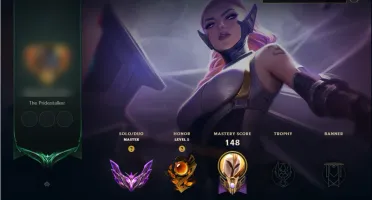Conta de League of Legends Mestre